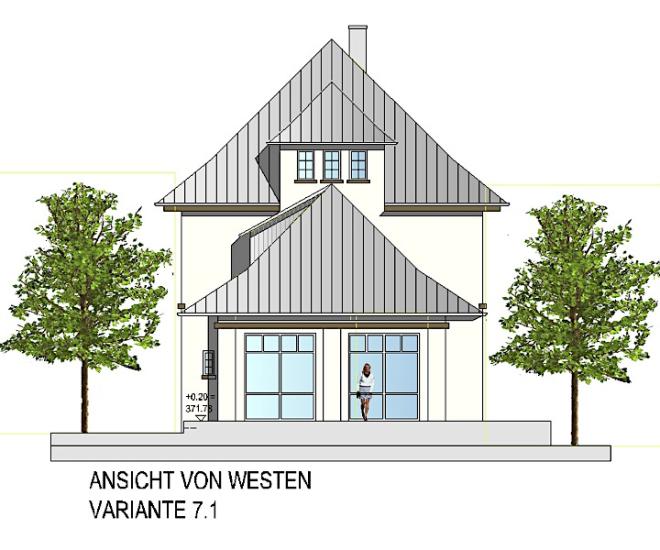 Ansicht West 7